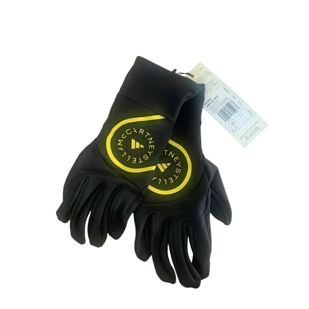 Adidas By Stella McCartney Stretch Jerseys Gloves Size L